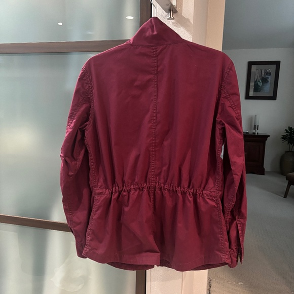 Buffalo David Bitton Utility Jacket - Maroon Size S - Picture 6 of 12
